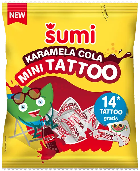 Mini Tattoo Cola