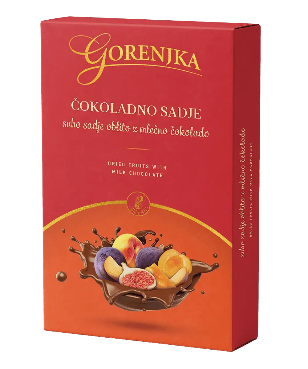 Gorenjka Čokoladno sadje 200 g