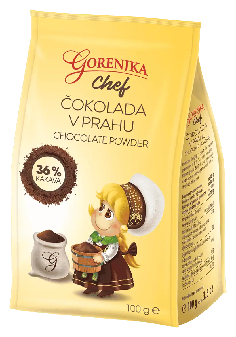 Gorenjka Chef čokolada v prahu 100 g