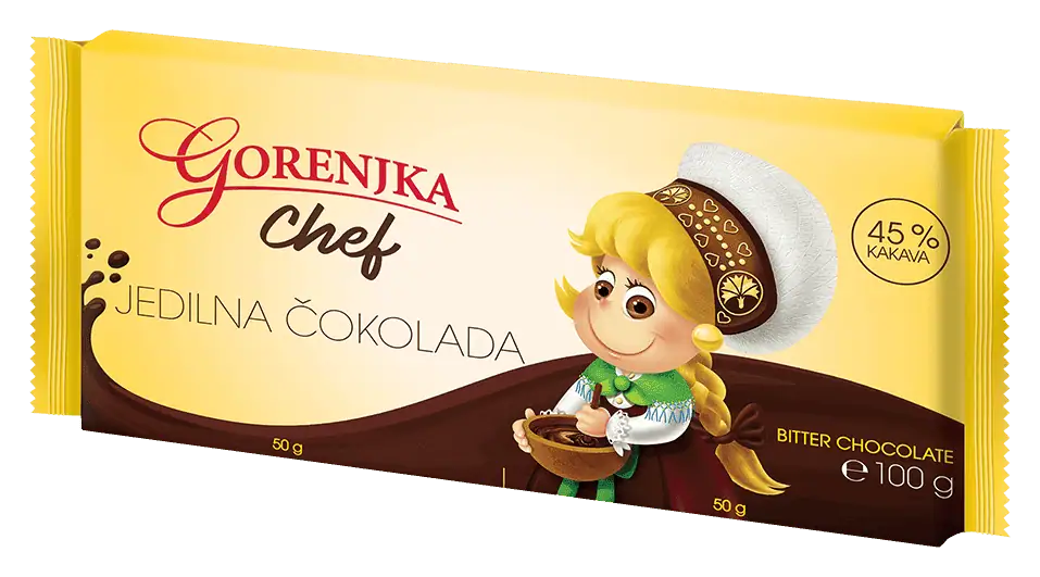 Gorenjka Chef jedilna čokolada 100 g