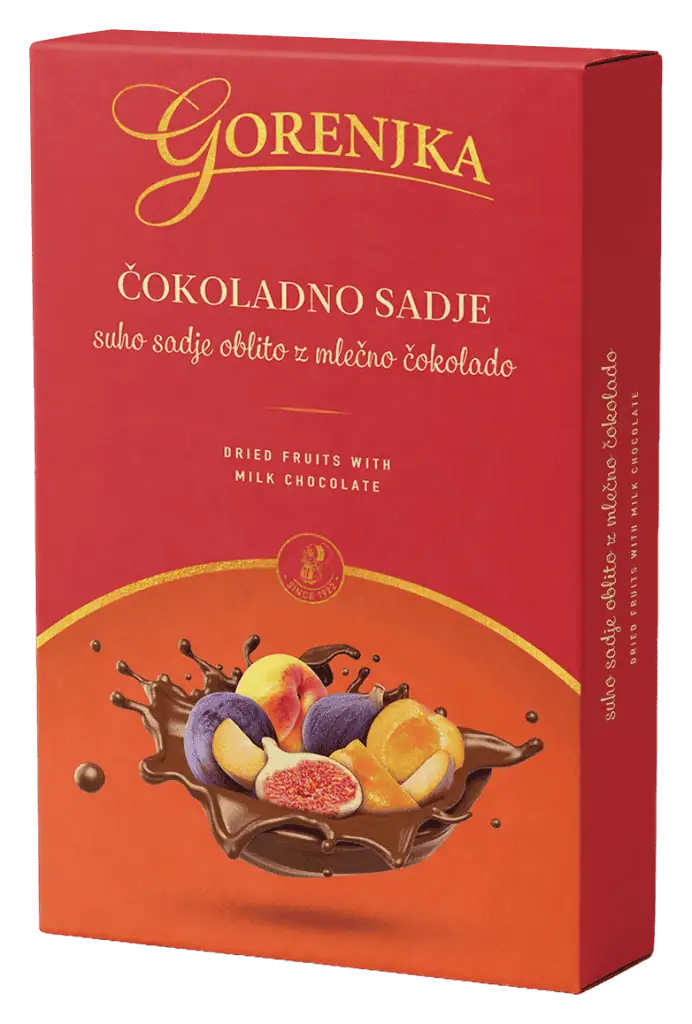 Gorenjka Čokoladno sadje 200 g