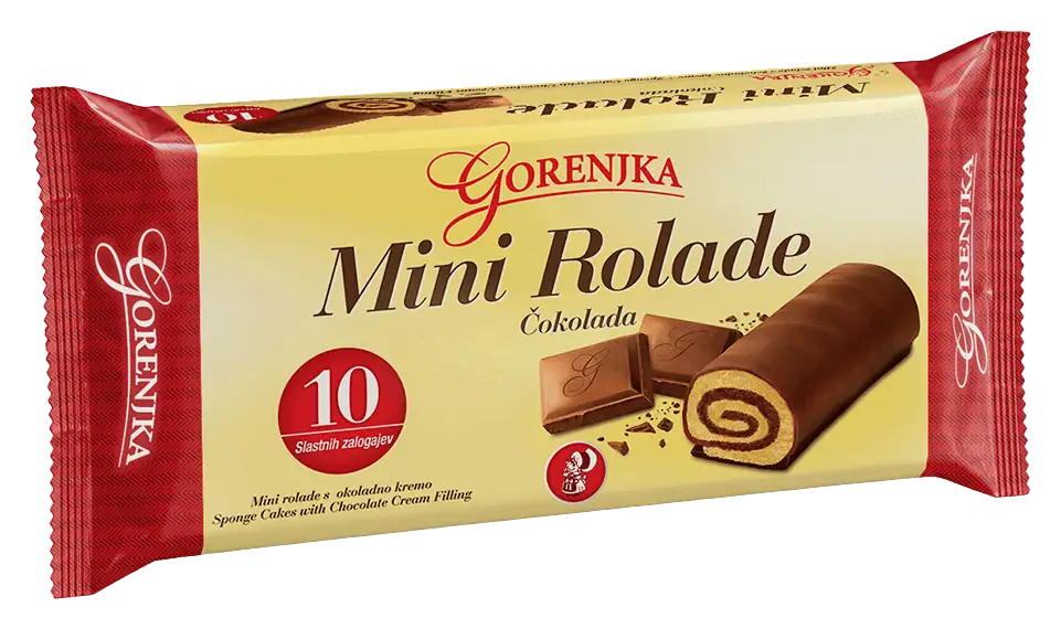 Gorenjka Mini rolada čokolada 280 g