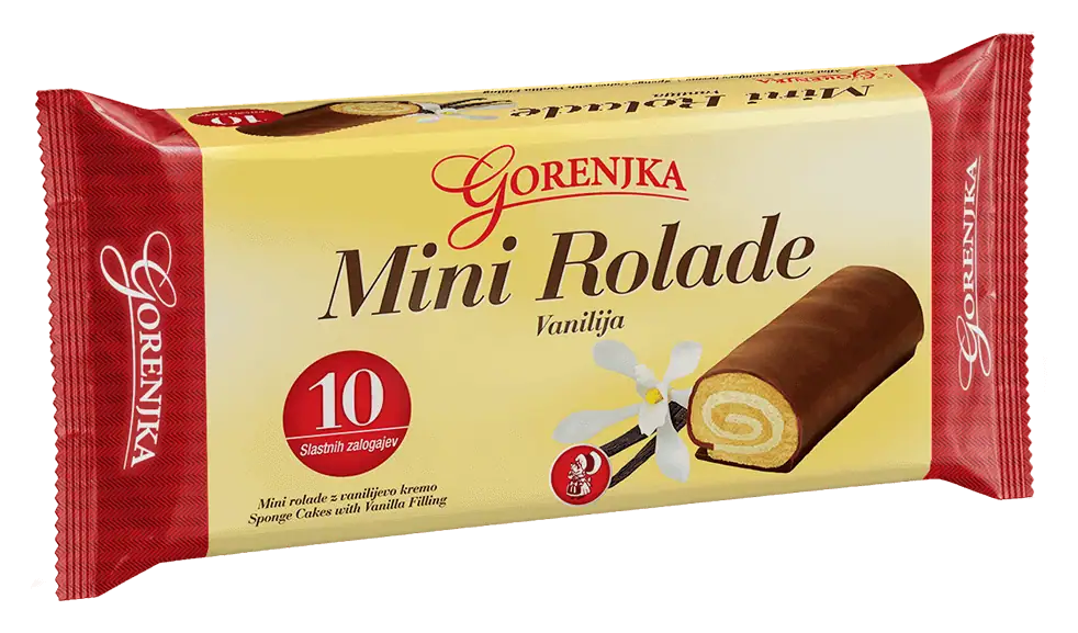 Gorenjka Mini rolada vanilija 280 g