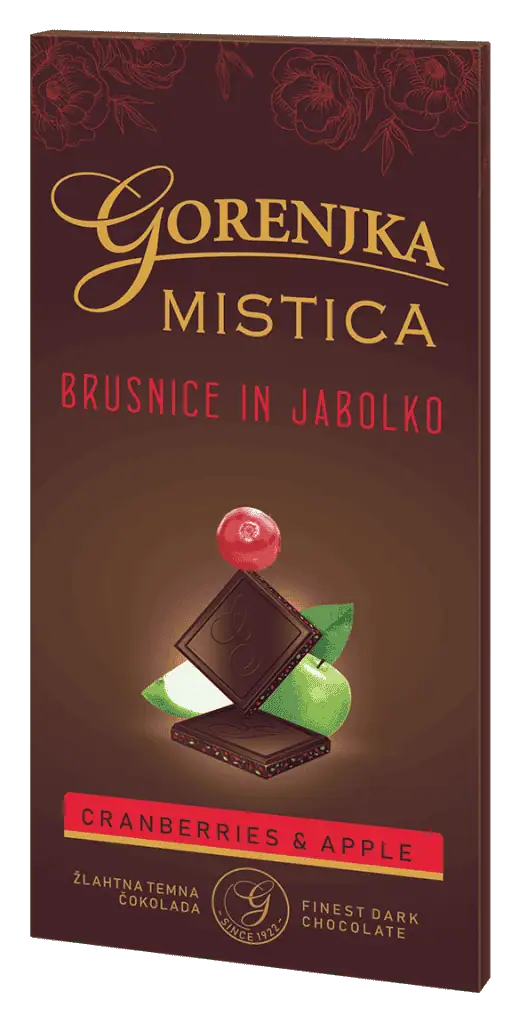 Gorenjka Mistica brusnice in jabolko 100 g