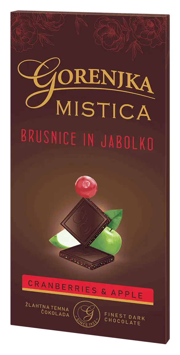 Gorenjka Mistica brusnice in jabolko 100 g